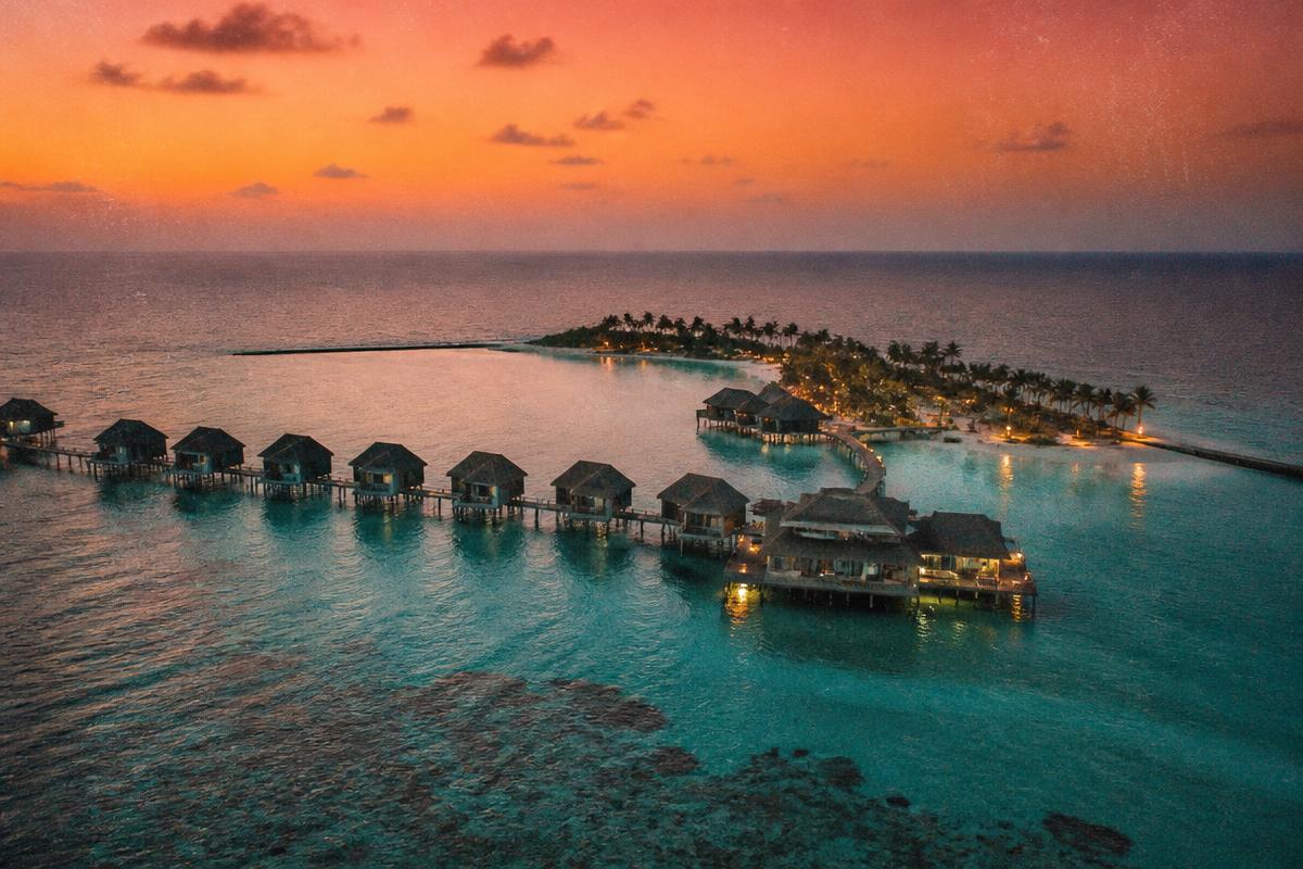 Maldives Atolls — Overwater calm, reef mornings, a lagoon that never quite ends.